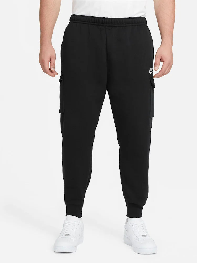 Nike Black Club Cargo Joggers