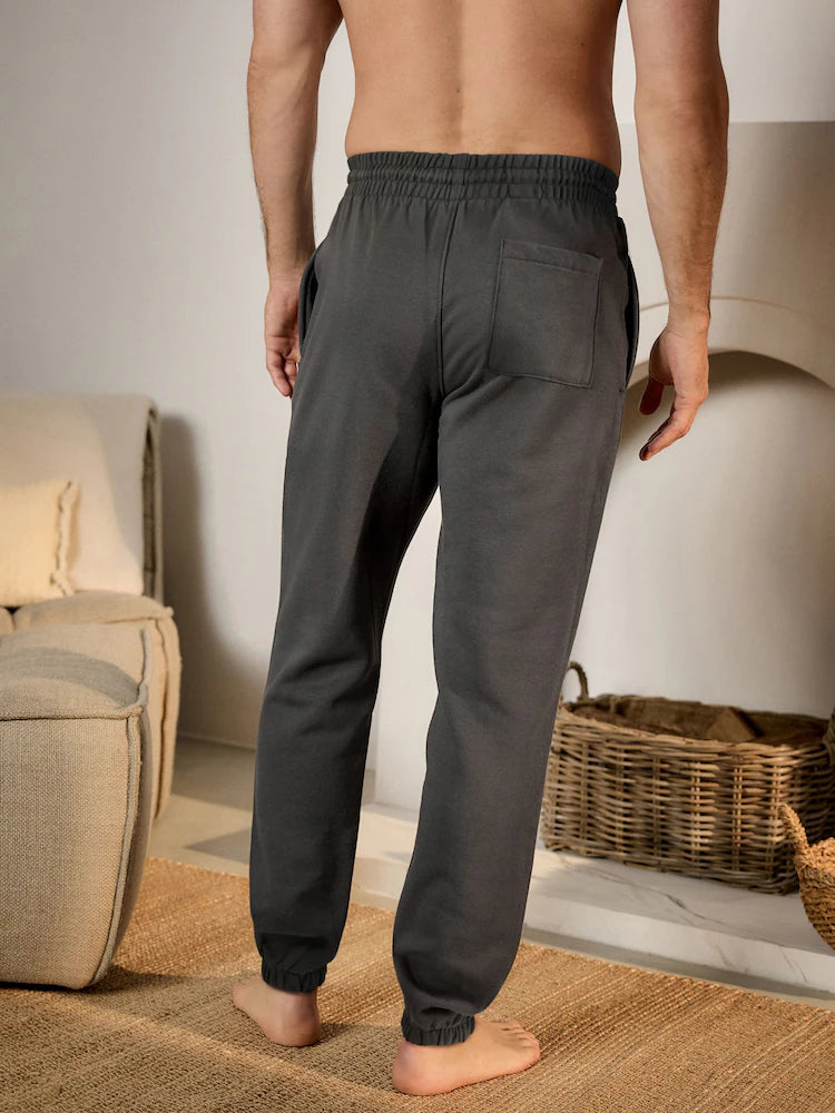 Charcoal Grey Cuffed Joggers