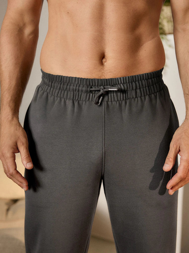 Charcoal Grey Cuffed Joggers