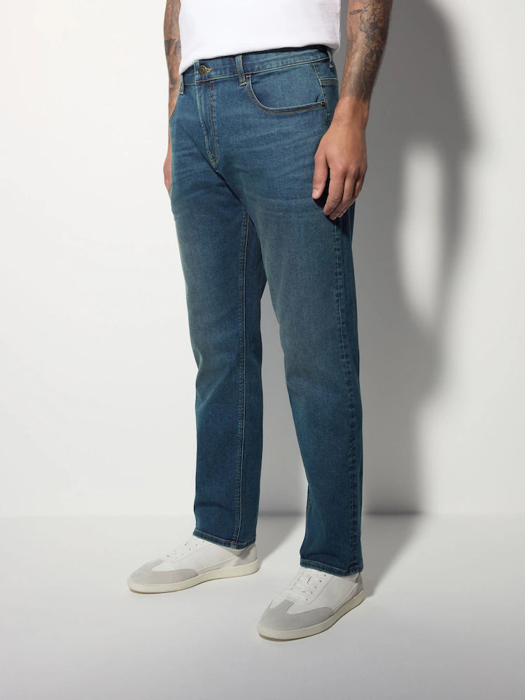 Blue Deep Vintage Single Slim Fit Classic Stretch Jeans