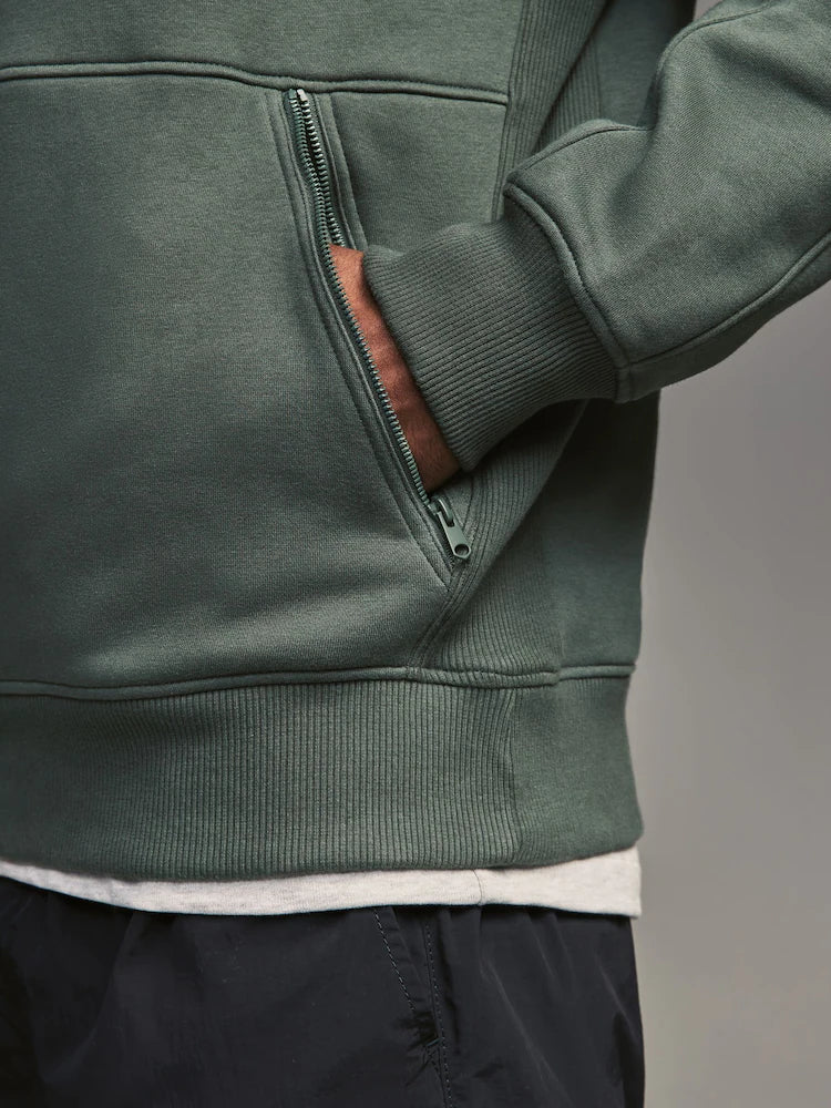 Green Overhead Hoodie Utility