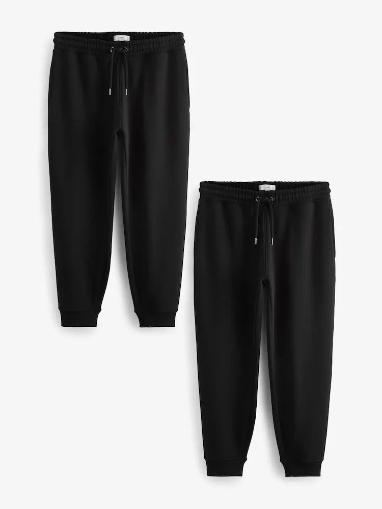 Black Slim Fit Joggers 2 Pack